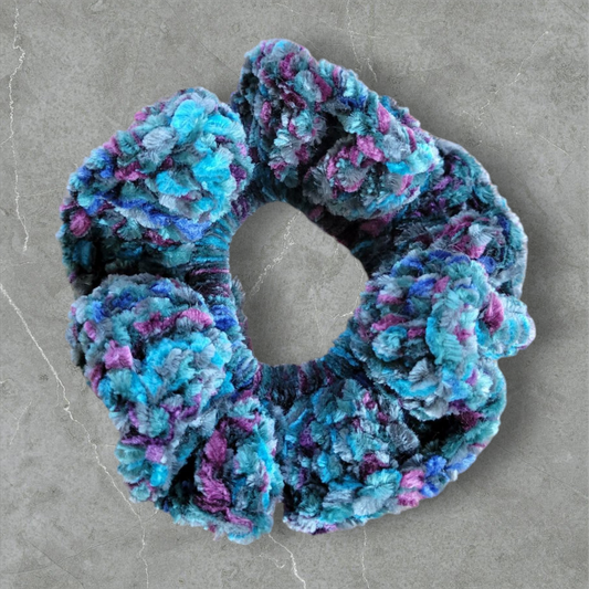 Gemstone Color-Themed Scrunchies