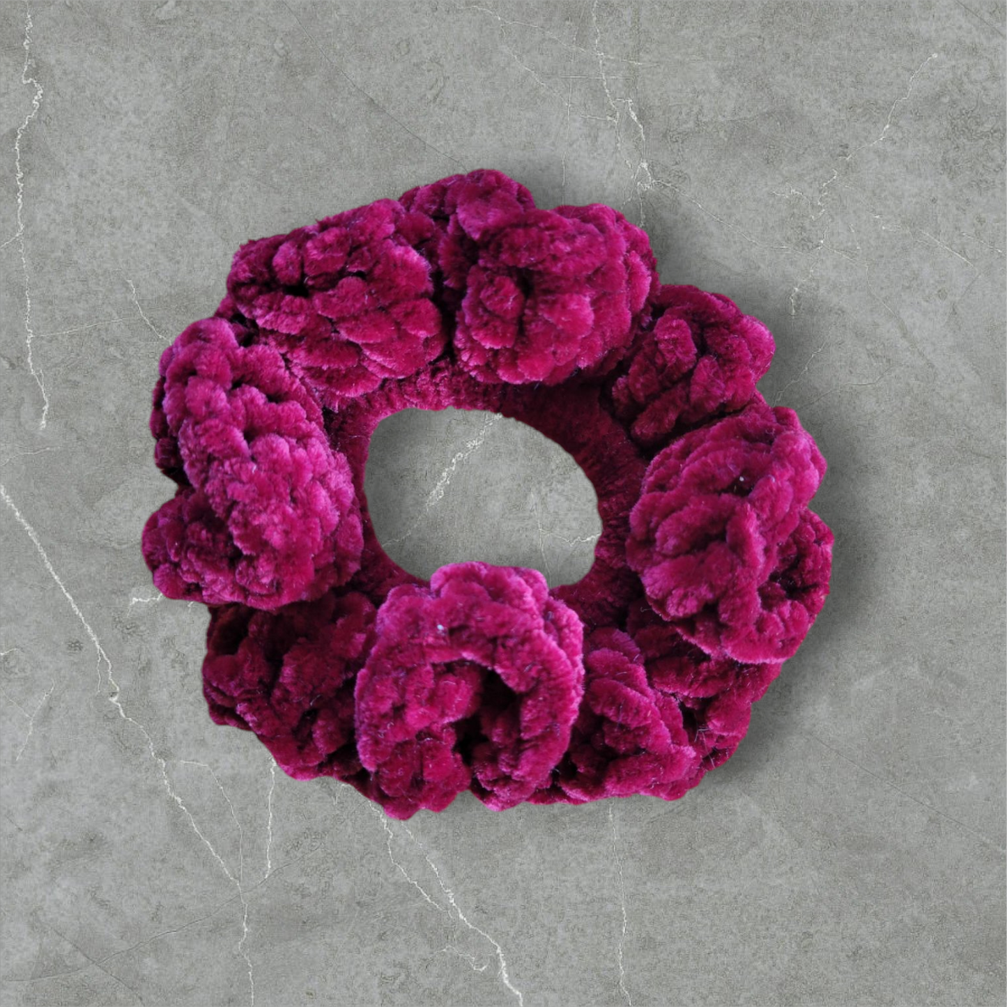 Gemstone Color-Themed Scrunchies