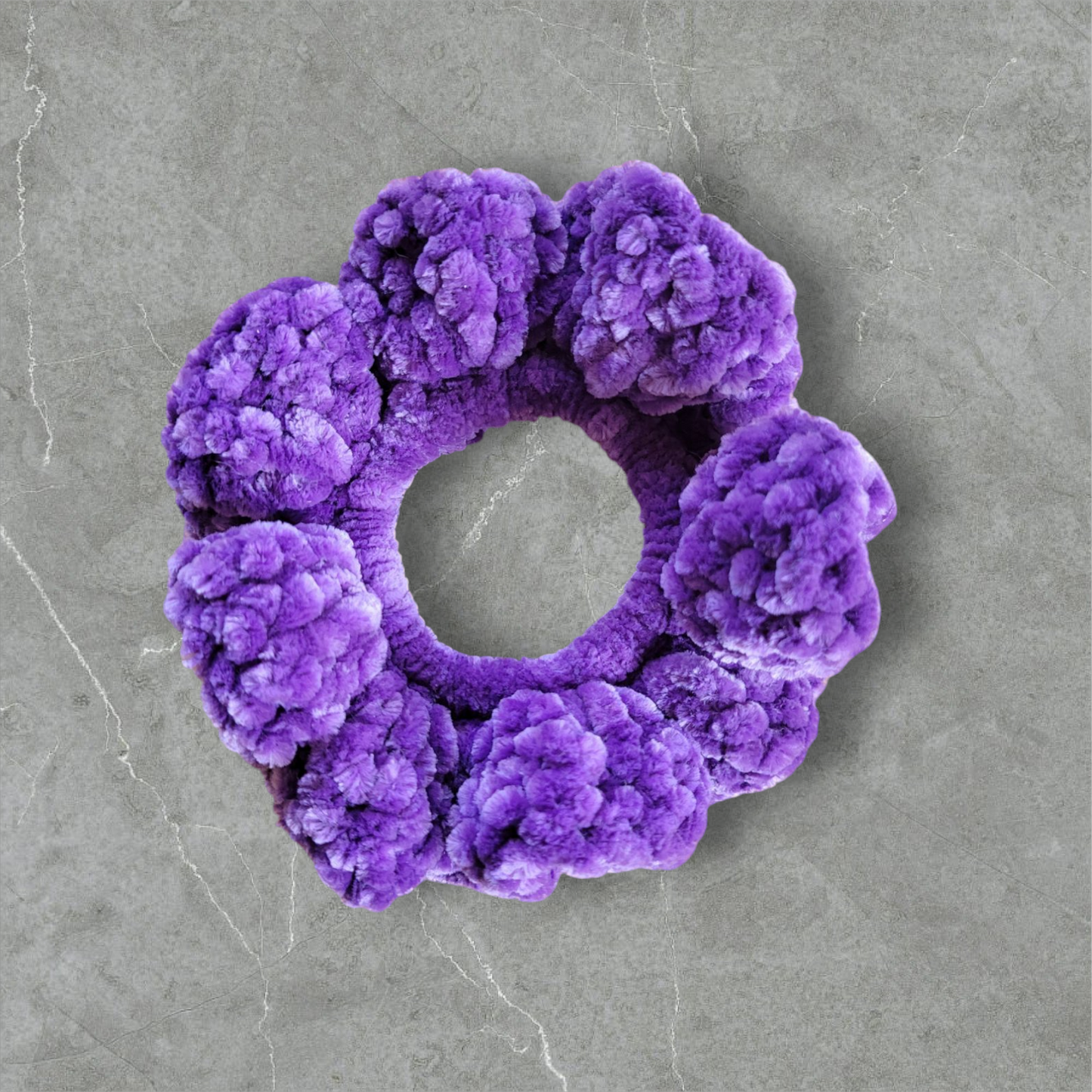 Gemstone Color-Themed Scrunchies
